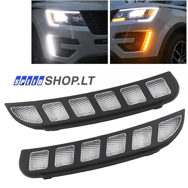 FORD EXPLORER LED dienos šviesos žibintai